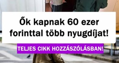 Ők kapnak 60 ezer forinttal több nyugdíjat!