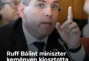 Ruff Bálint miniszter keményen kiosztotta a fideszeseket: „A valaha volt legnagyobb átvilágítást fogom megcsinálni”