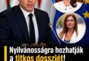 Magyar Péterék nyilvánosságra hozhatják a titkos dossziét!Órákon belül robbanhat a kegyelmi ügy: