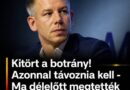 Kitört a botrány! Azonnal távoznia kell – Ma délelőtt megtették Magyar Péterrel