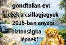 Ezeknek a csillagjegyeknek semmilyen anyagi gondjuk nem lesz 2026-ban! Nagy pénz áll a házhoz váratlanul a következő csillagjegyeknél