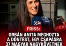 Orbán Anita meghozta a döntést , egy csapásra 37 magyar nagykövetnek ér véget a diplomáciai pályafutása