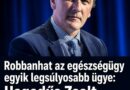 Robbanhat az egészségügy egyik legsúlyosabb ügye: Hegedűs Zsolt feljelentése hatalmas lavinát indíthat el!