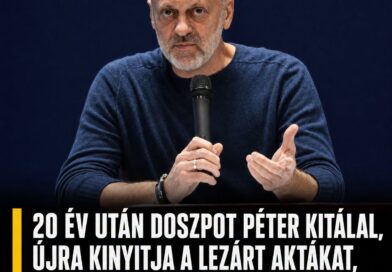 20 év után Doszpot Péter kitálal,újra kinyitja a lezárt aktákat, amelyekről eddig senki sem beszélhetett!