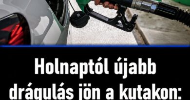 Holnaptól újabb drágulás jön a kutakon: nagyot ugrik a benzin és a gázolaj ára