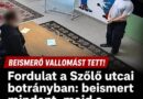 Fordulat a Szőlő utcai botrányban: beismert mindent, majd a kollégáira vallott