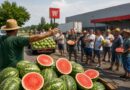 Elfogyott a termelők türelme: ingyen osztják a dinnyét az akciós árak elleni tiltakozásul