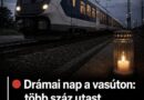 Drámai nap a vasúton: több száz utast szállítottak le, négy ember meghalt!