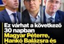 Ez várhat a következő 30 napban Magyar Péterre, Hankó Balázsra és Seszták Miklósra! Mutatjuk: