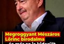 Mészáros Lőrincről jött a hír: Szakonyi Péter szerint kérdésessé válhat az első helye