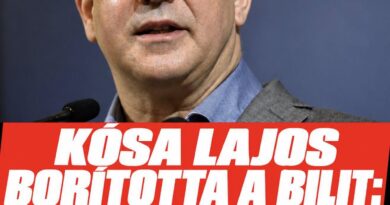 Kósa Lajos borította a bilit: Még sokan fognak rács mögé kerülni!